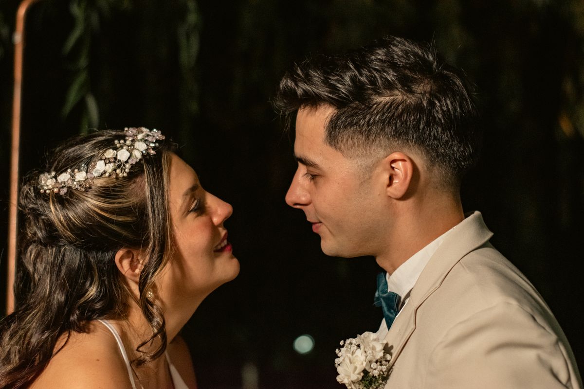 Miradas de recién casados